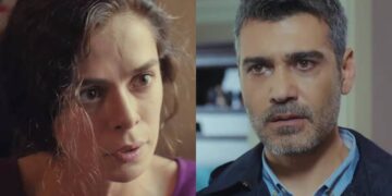 Bahar e Sarp em Força de Mulher. (Foto: reprodução/Record)