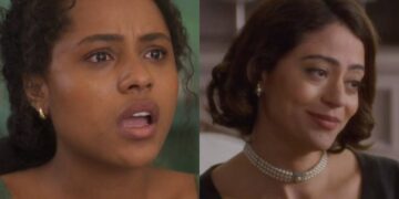 Beatriz e Clarice em Garota do Momento. (Foto: reprodução/Globo)