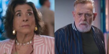 Belisa e Rodolfo em Volta por Cima. (Foto: reprodução/Globo)
