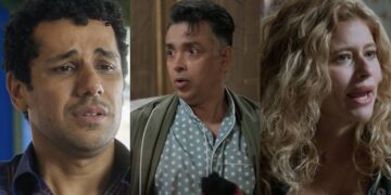 Chico, Gigi e Roxelle em Volta por Cima. (Foto: reprodução/Globo)