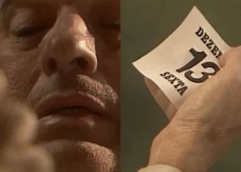 Zé Esteves arranca folha de calendário referente ao 13 de dezembro de 1968