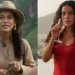 Taís Araújo (Raquel) e Bella Campos (Maria de Fátima) em imagens criadas por inteligência artificial para Vale Tudo (Foto: Reprodução/Globo)
