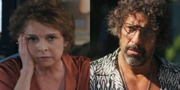 Joyce e Osmar em Volta por Cima. (Foto: reprodução/Globo)