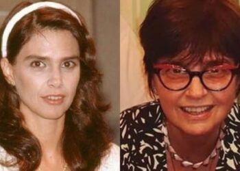 Lídia Brondi em Tieta e atualmente (Foto: Divulgação/TV Globo/Reprodução)