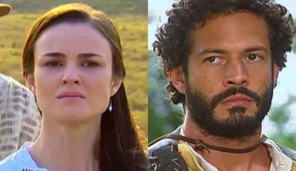 Mariquinha e Tobias em Cabocla. (Foto: reprodução/Globo)