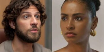 Mavi e Viola em Mania de Você. (Foto: reprodução/Globo)