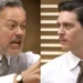 Raimundo furioso (à esquerda) e Mauro (à direita) em Garota do Momento.