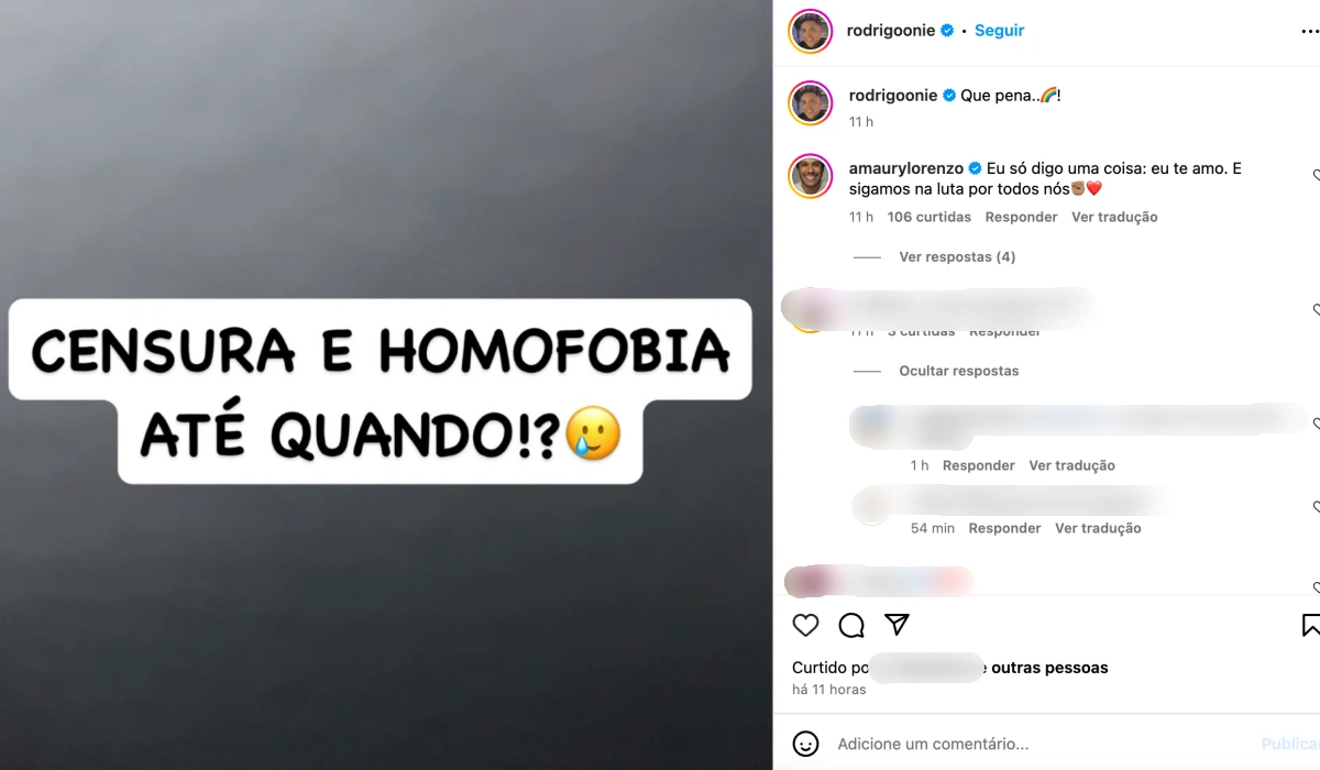 Rodrigo Fagundes desabafou nas redes sociais (Foto: Reprodução/Instagram)