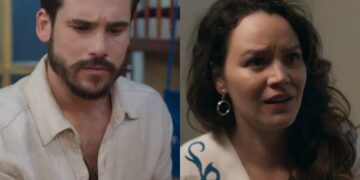 Rudá e Filipa em Mania de Você. (Foto: reprodução/Globo)