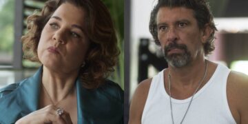 Violeta e Osmar em Volta por Cima. (Foto: reprodução/Globo)