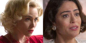 Zélia e Clarice em Garota do Momento. (Foto: reprodução/Globo)