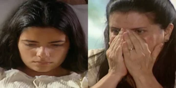 Bina descobre que Zuca está com a mesma tosse de Luís e se convence que ela pegou a doença do genro: “está com febrão faz dias”