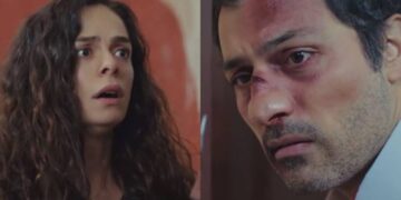 Bahar e Arif em Força de Mulher. (Foto: reprodução/Record)