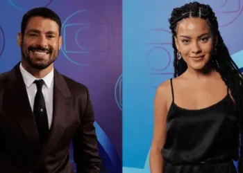 Confira a primeira imagem de Cauã Reymond e Bella Campos caracterizados como seus personagens para o remake de Vale Tudo