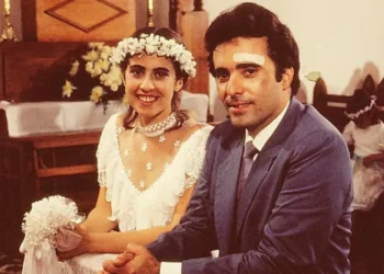 Fernanda Torres e Tony Ramos em Selva de Pedra (Foto: Nelson Di Rago/TV Globo)