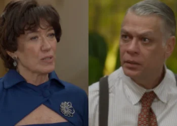 Maristela (Lilia Cabral) e Juliano (Fábio Assunção) em Garota do Momento (Foto: Reprodução/TV Globo)