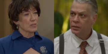 Maristela (Lilia Cabral) e Juliano (Fábio Assunção) em Garota do Momento (Foto: Reprodução/TV Globo)