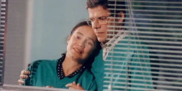 Helena (Regina Duarte) e Carlos Alberto (José Mayer) em História de Amor (Foto: Bazilio Calazans/TV Globo)