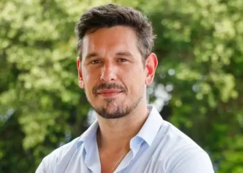 João Vicente de Castro caracterizado como Renato Filipelli