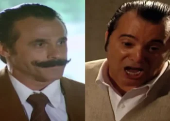 Macário descobre que Gustavo já é casado com outra mulher, cancela o noivado do seu filho com Belinha às pressas e é humilhado por Boanerges