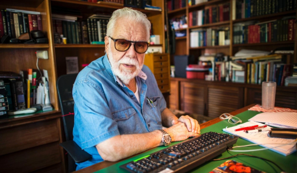 O autor Manoel Carlos (Foto: Alex Carvalho/TV Globo)