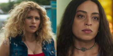 Roxelle e Cacá em Volta por Cima. (Foto: reprodução/Globo)