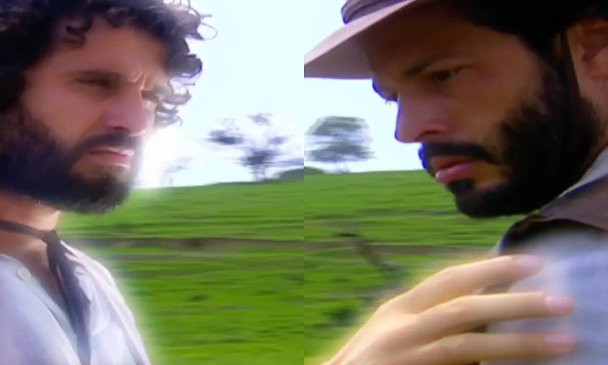 Tomé e Tobias em Cabocla. (Foto: reprodução/Globo)