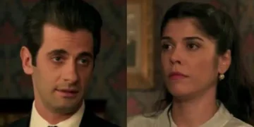 Flavio Tolezani e Maria Carol Rebello interpretaram Olga e Araújo em Êta Mundo Melhor!