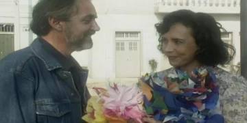 Gladstone e Carmosina em Tieta. (Foto: reprodução/Globo)