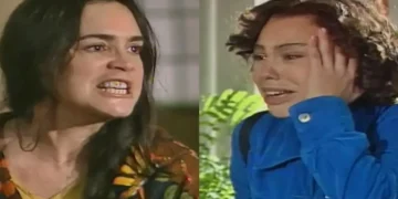 Helena e Joyce em História de Amor. (Foto: reprodução/Globo)