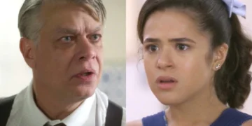 Juliano e Bia em Garota do Momento. (Foto: reprodução/Globo)