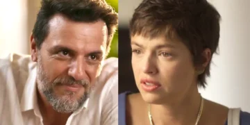 Molina (à esquerda) e Luma (à direita) em Mania de Você.