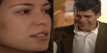 Paula e Carlos em História de Amor. (Foto: reprodução/Globo)