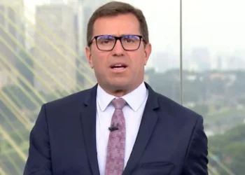 Rodrigo Bocardi no Bom Dia São Paulo (Foto: Reprodução/TV Globo)