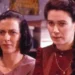 Cinira (Rosane Gofman) e Amorzinho (Lilia Cabral) em Tieta (Foto: Divulgação/TV Globo)