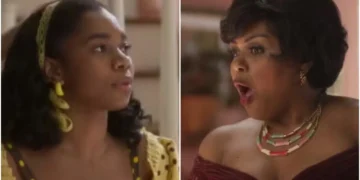 Iolanda (Carla Cristina Cardoso) e Ana Maria (Rebeca Carvalho)