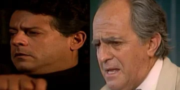 Arturzinho e Artur em Tieta. (Foto: reprodução/Globo)