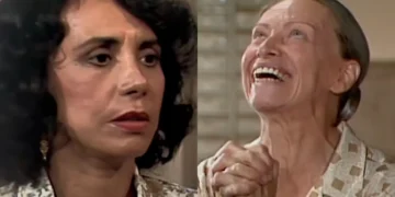 Carmosina e Dona Milu em Tieta. (Foto: reprodução/Globo)
