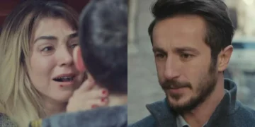 Ceyda e Emre em Força de Mulher. (Foto: reprodução/Record)