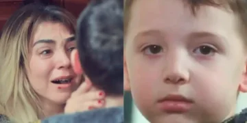 Ceyda emocionada diante de Arda em Força de Mulher.
