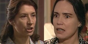 Dalva e Helena em História de Amor. (Foto: reprodução/Globo)