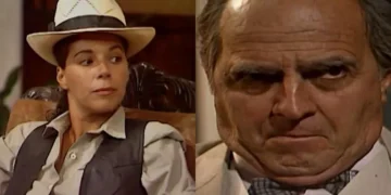 Filó e Coronel Artur em Tieta. (Foto: reprodução/Globo)