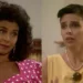Tieta revela a Leonora que Arturzinho mandou investigar sua vida em São Paulo e diz que ele já descobriu tudo: “é bom a gente se cuidar”