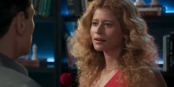 Roxelle (Isadora Cruz) e Gerson (Enrique Diaz) em Volta por Cima (Foto: Reprodução/TV Globo)