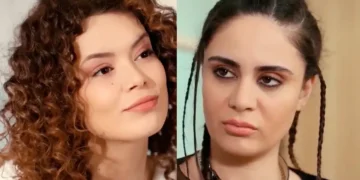 Sirin (à esquerda) e Idil (à direita) em Força de Mulher.