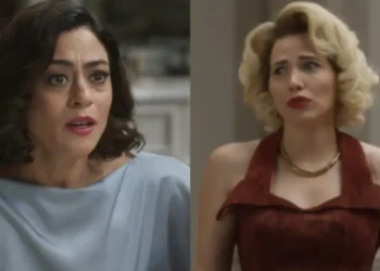 Resumo de Garota do Momento: Clarice descobre a cidade que Zélia nasceu, encontra a irmã do ex-marido da loira e mata a charada: “fim de linha”