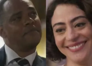 Gregório (Rocco Pitanga) e Clarice (Carol Castro)