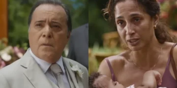 Abel e Ellen em Dona de Mim. (Foto: reprodução/Globo)