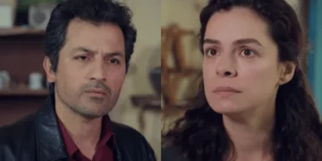 Arif e Bahar em Força de Mulher. (Foto: reprodução/Record)