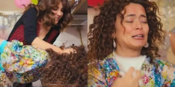 Ceyda e Sirin em Força de Mulher. (Foto: reprodução/Record)